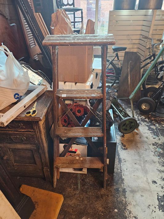 A Frame Antique Ladder