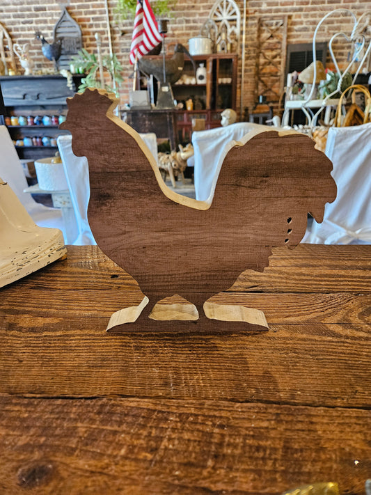 Rooster cutout