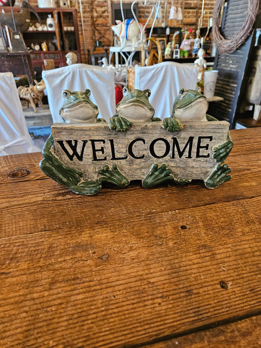 Welcome frogs
