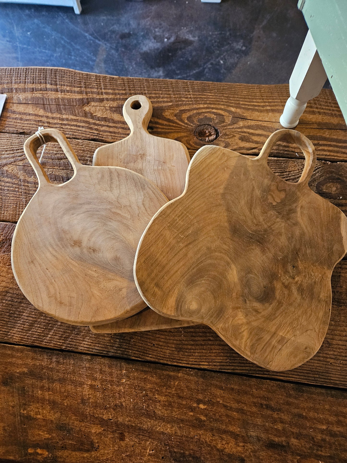 Teak cutting boatds