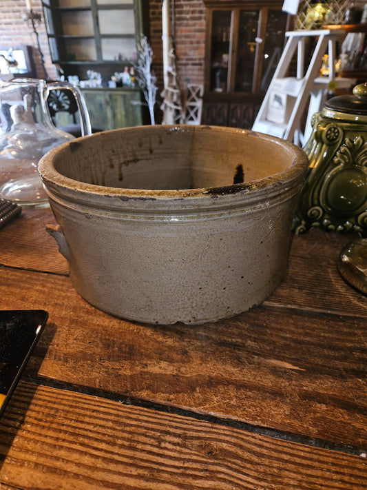 Cement aged planter