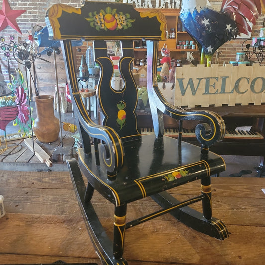 Painted/Ornate Child's rocker