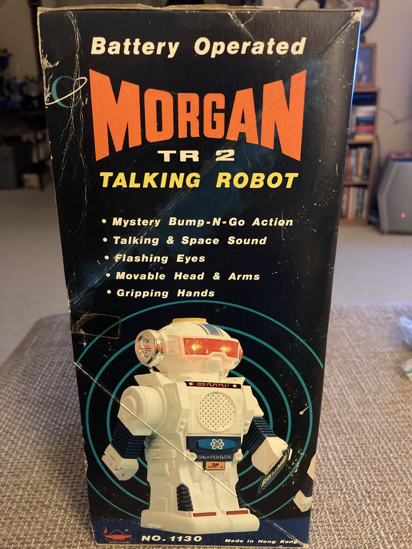 Toys = MORGAN TR 2 ROBOT MIB & WORKING!!