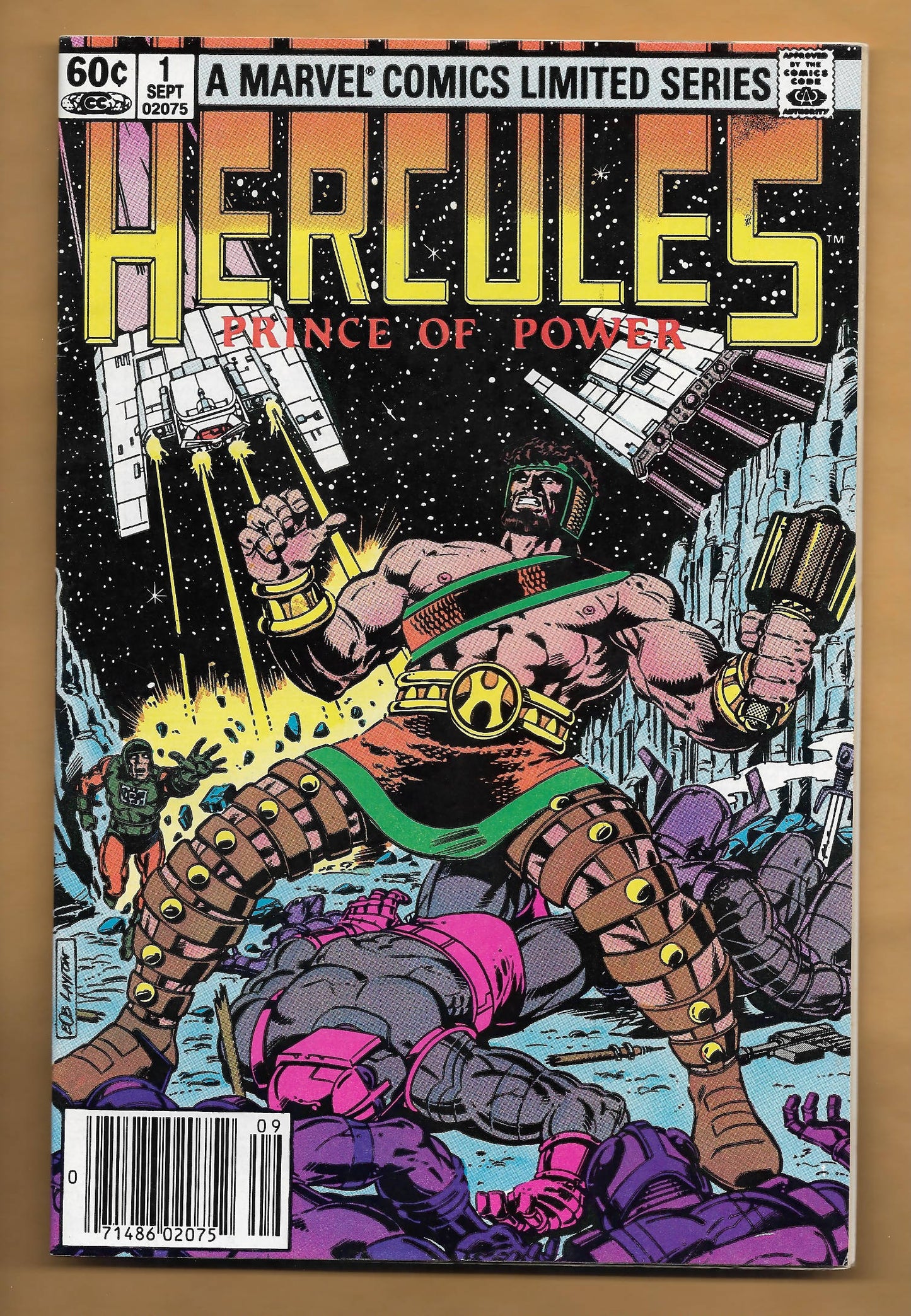 Comic Book = HERCULES UNLIMITED #1 - NEWSSTAND COPY