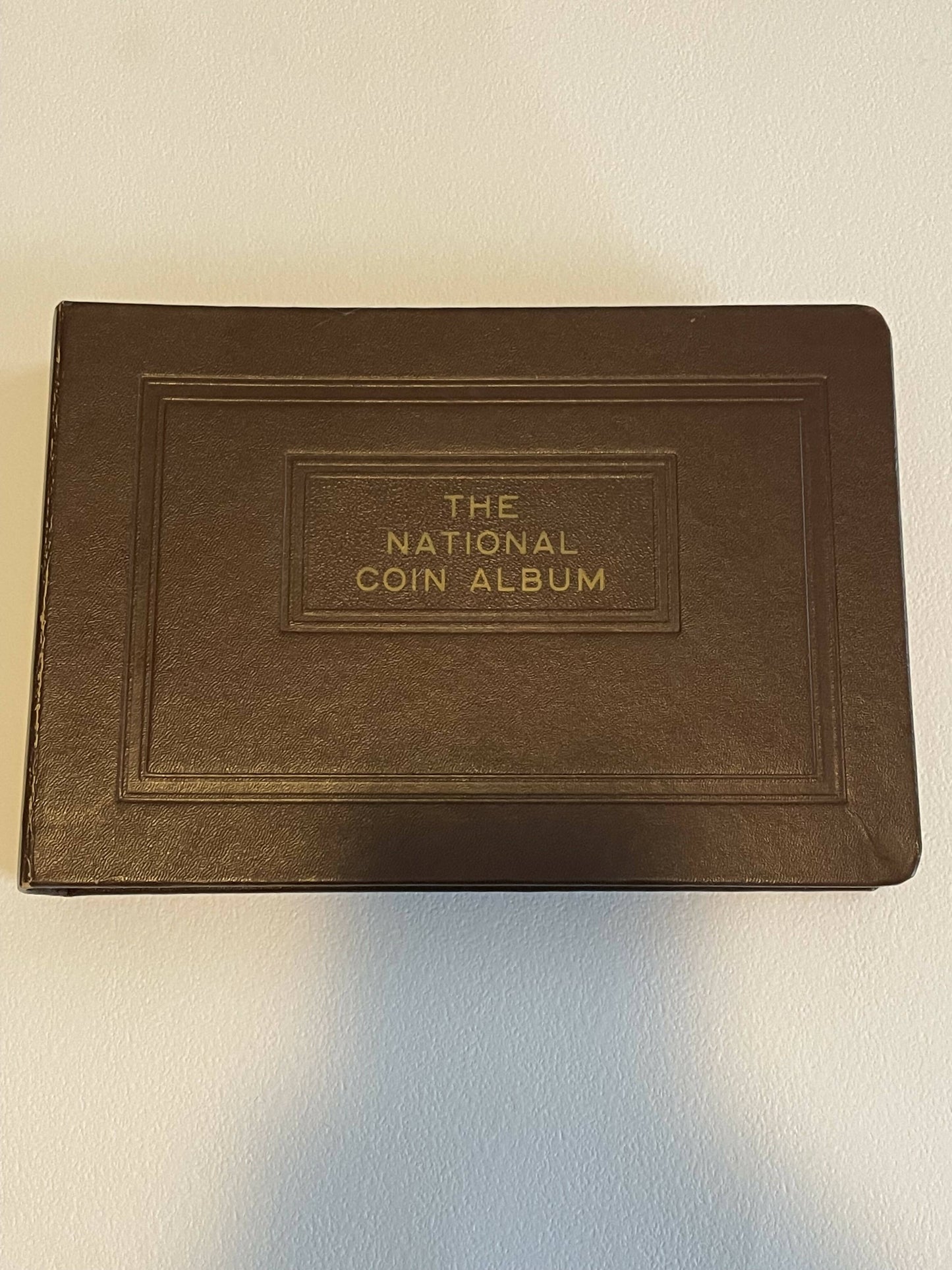 Coins = VINTAGE NATIONAL COIN ALBUM