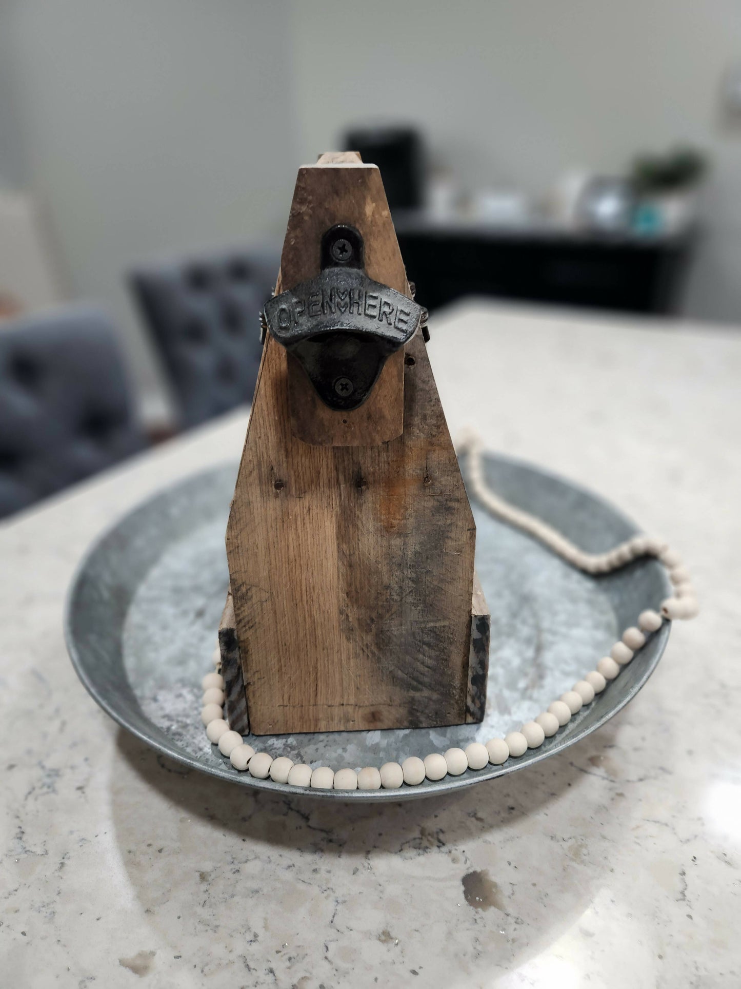 Reclaimed Wood 6 Pack Carrier