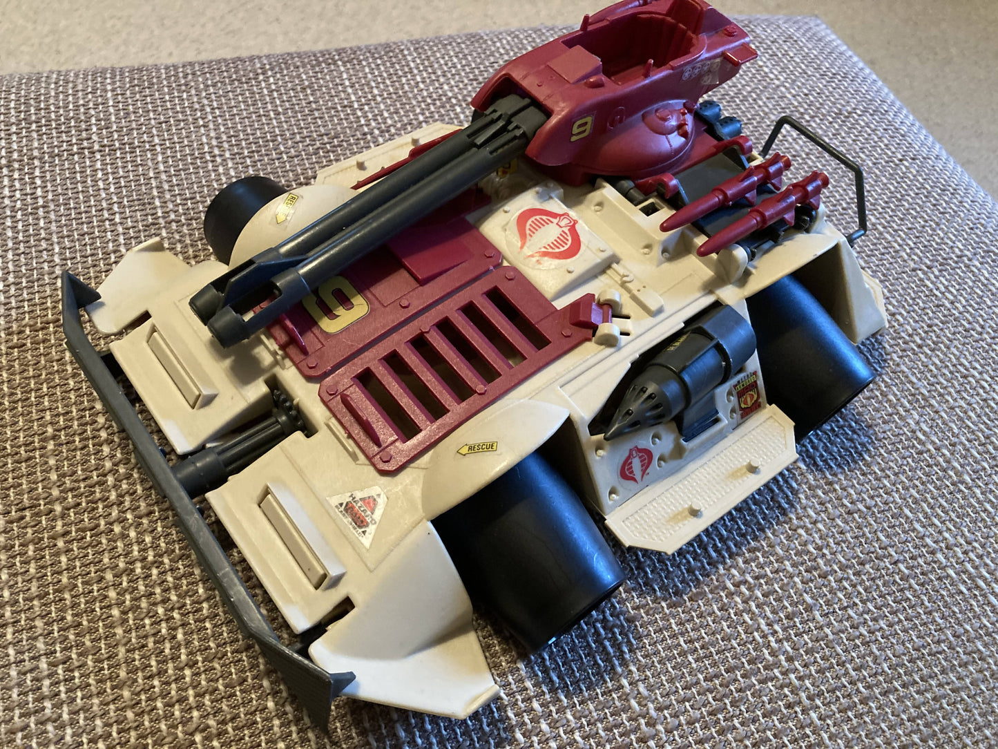 Toy = G.I. JOE COBRA RAGE URBAN ASSAULT VEHICLE (1989)