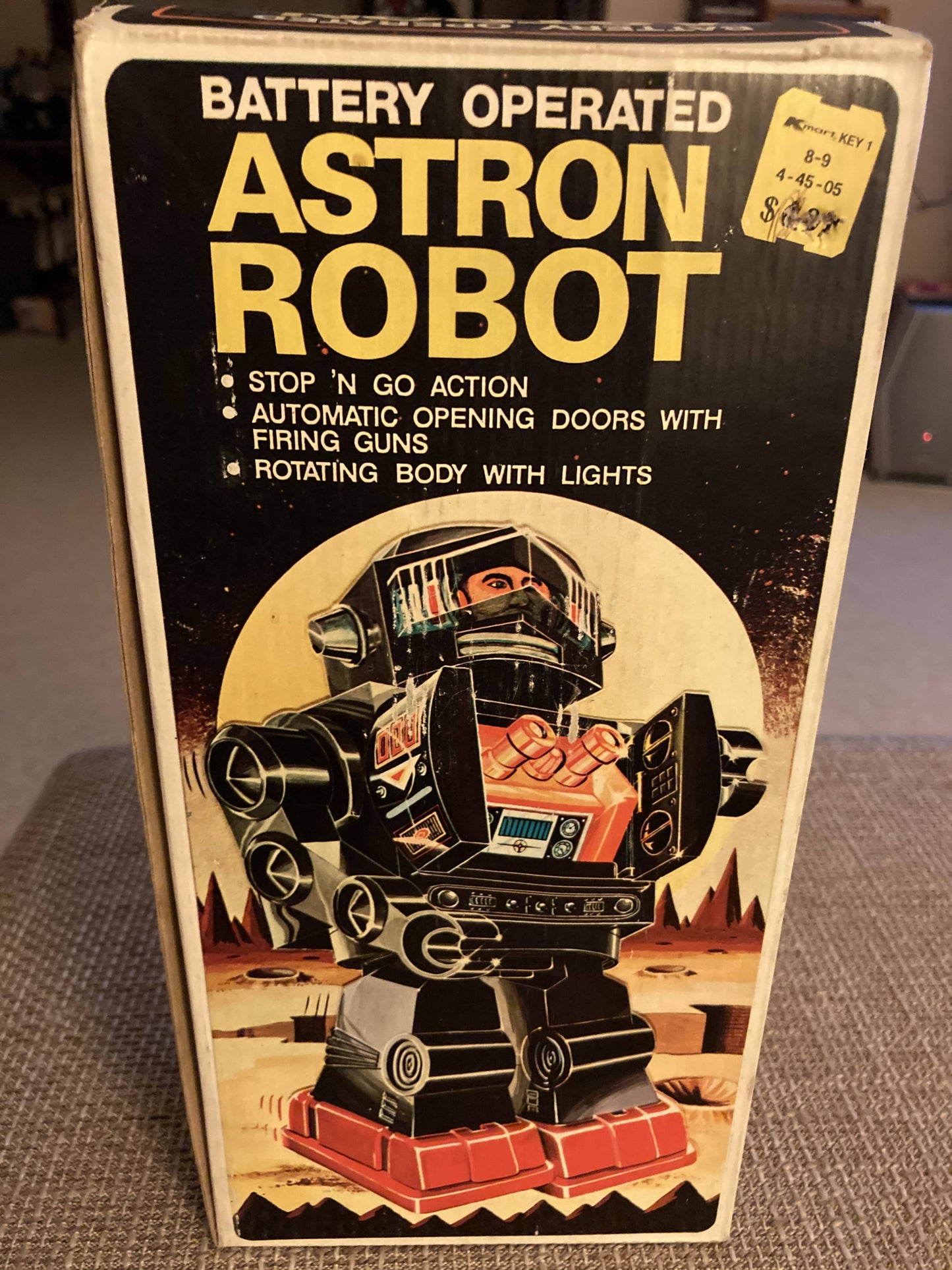 Toy = ASTRON ROBOT WITH BOX!