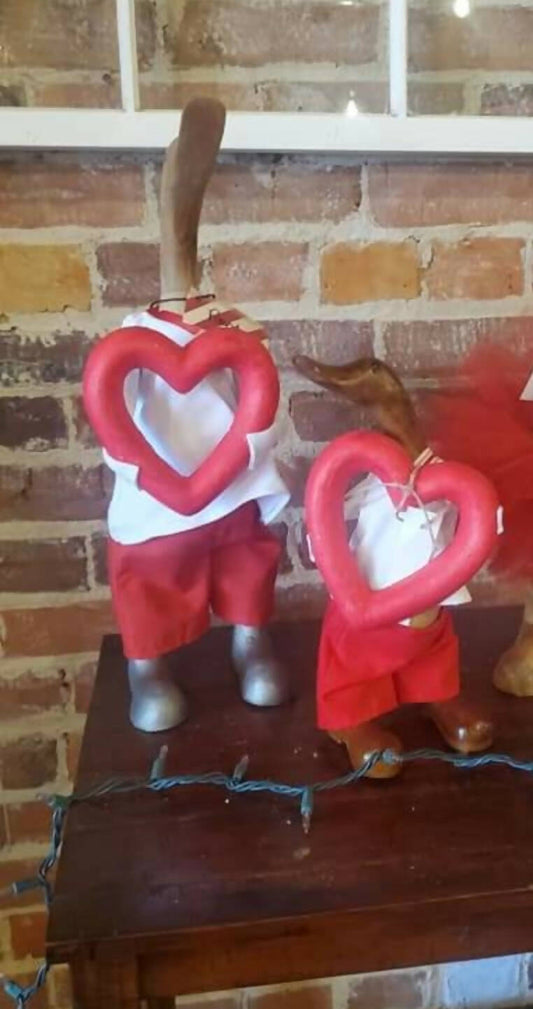 Large Duck Valentine Outfits