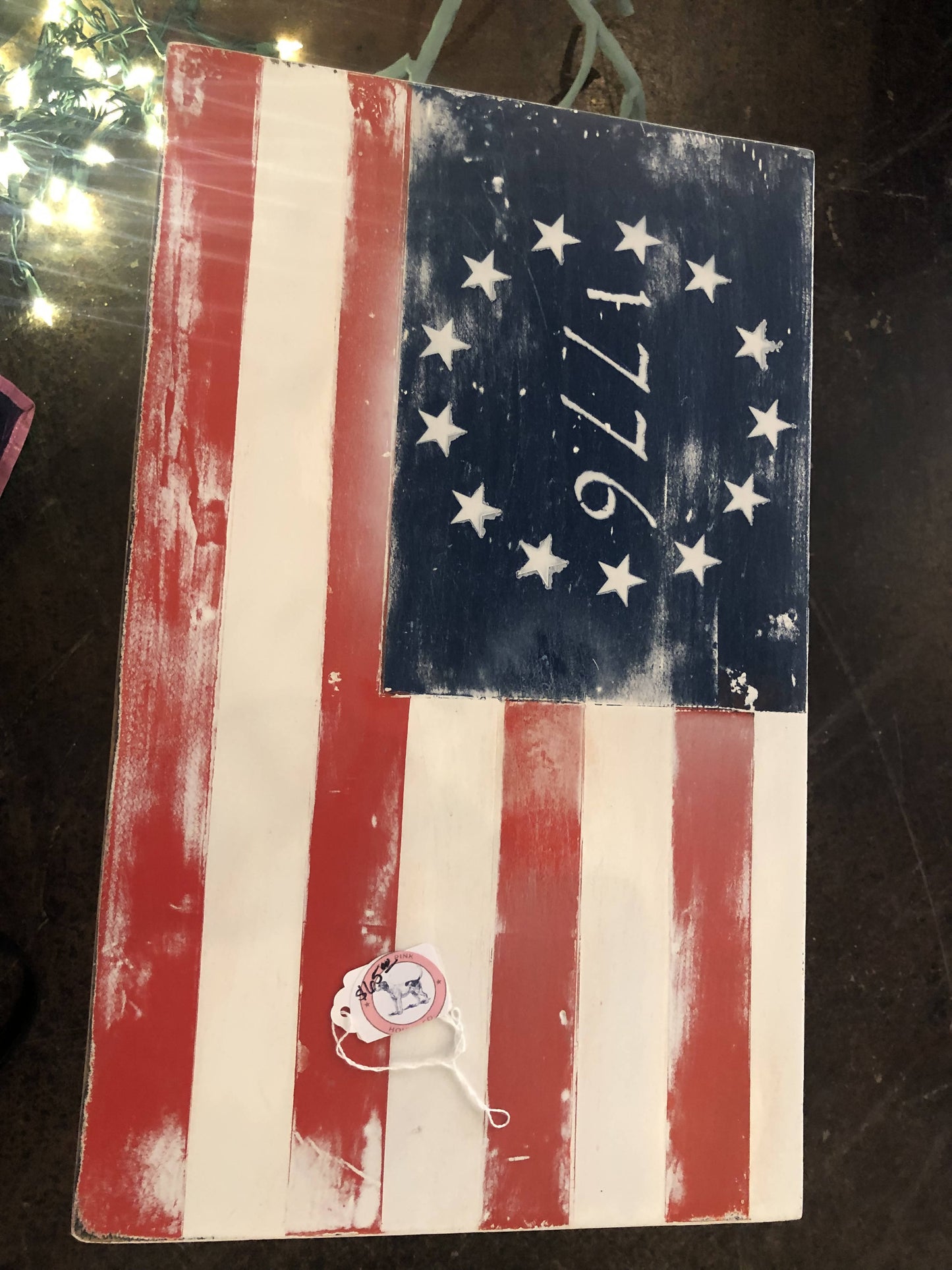 Flag small table/stand/stool