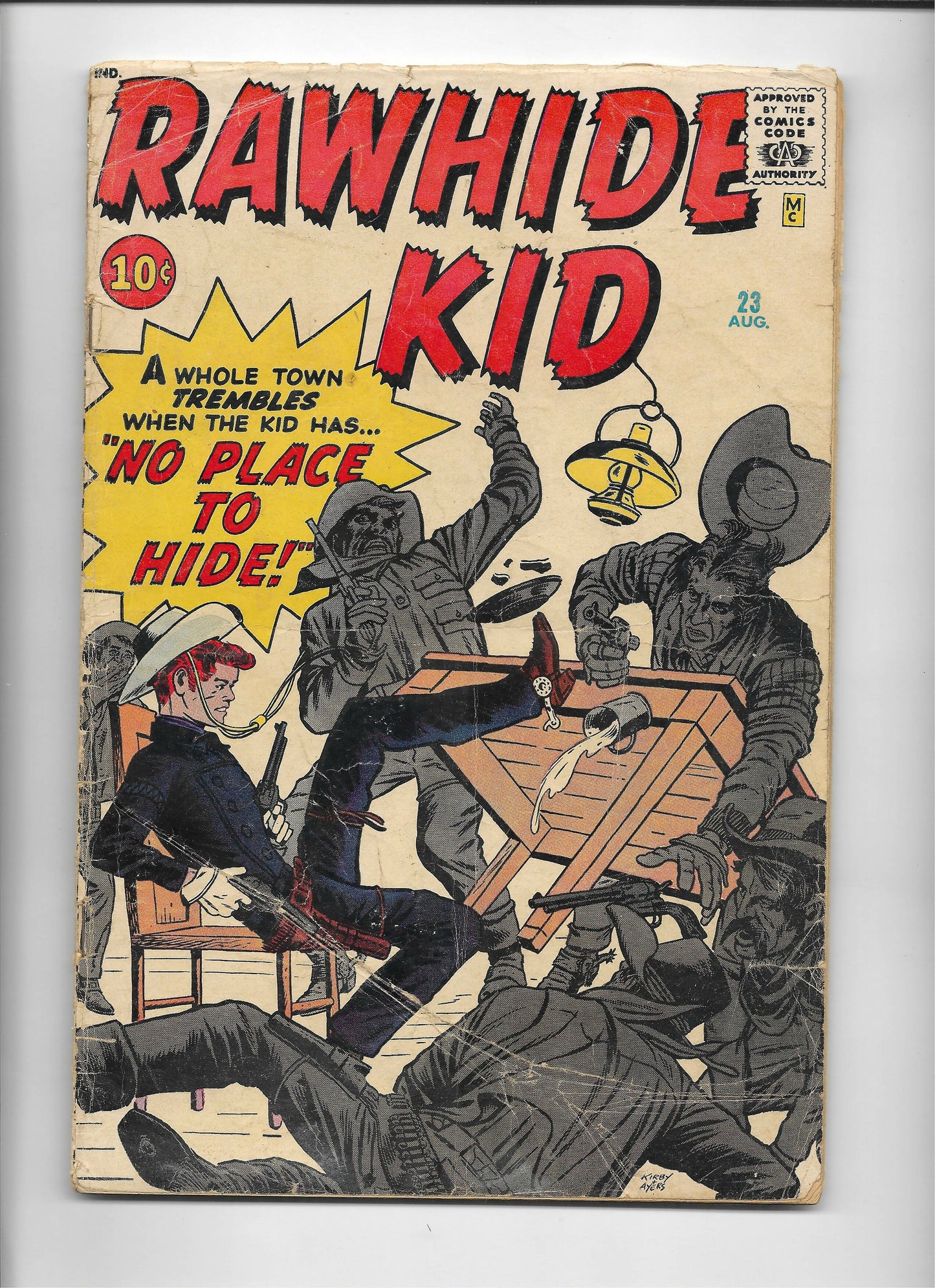 Comic Book = RAWHIDE KID #23 - ORIGIN RETOLD!