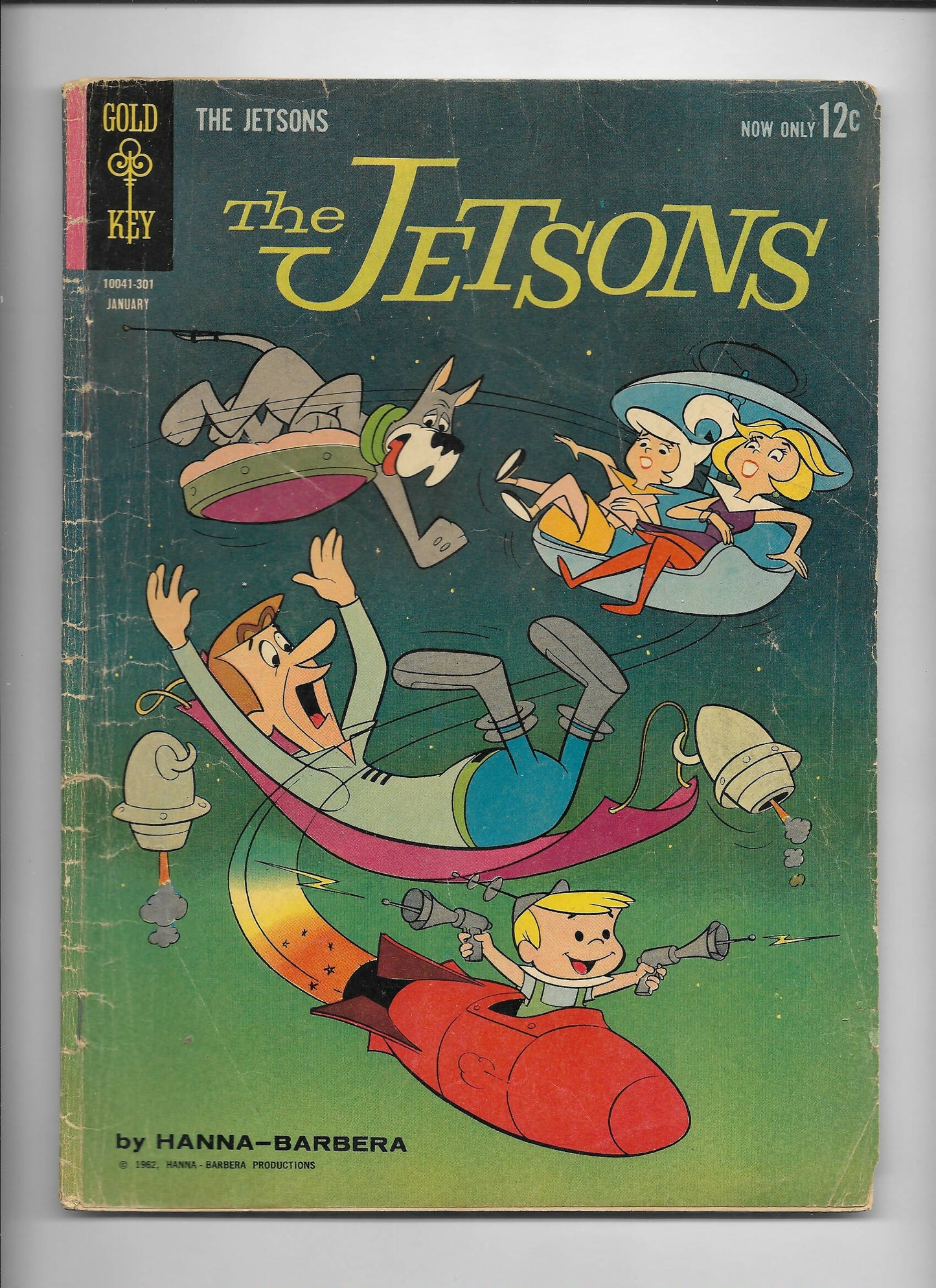 Comic Book = THE JETSONS #1 GOLD KEY - 1ST COMIC APPEARANCE 1963!!