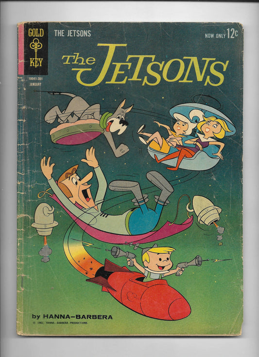 Comic Book = THE JETSONS #1 GOLD KEY - 1ST COMIC APPEARANCE 1963!!
