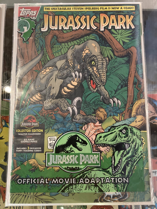 Jurassic Park Movie Adaptation Comics - all 4 still sealed in polybags!